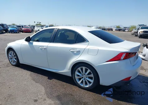 2014 Lexus Is 250 250 z USA, uszkodzony, nr VIN JTHBF1D20E5036112